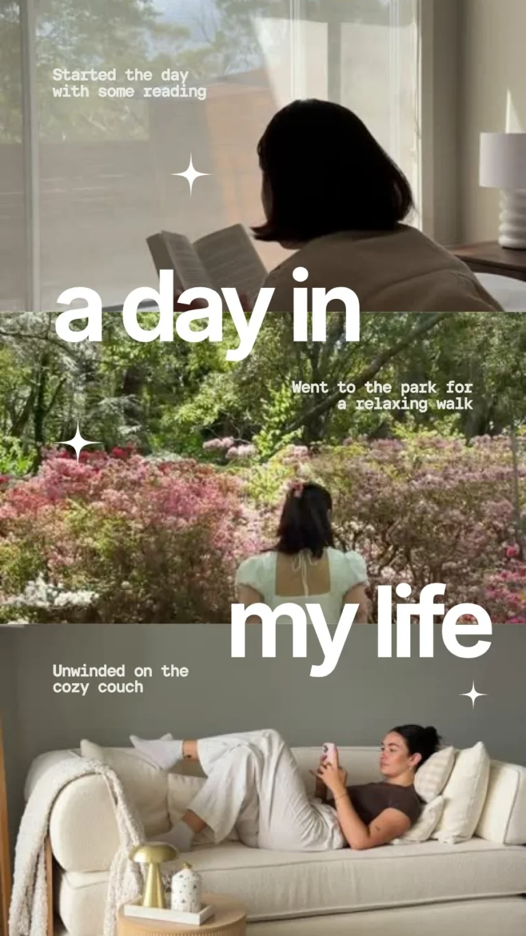 Christelle Siow 三格美感日常紀錄 Instagram 限時動態模板預覽